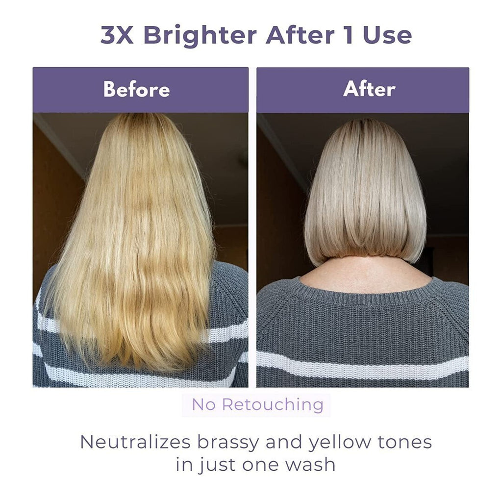 Purple Shampoo for Blonde Hair - 16 fl oz Sulfate & Paraben Free