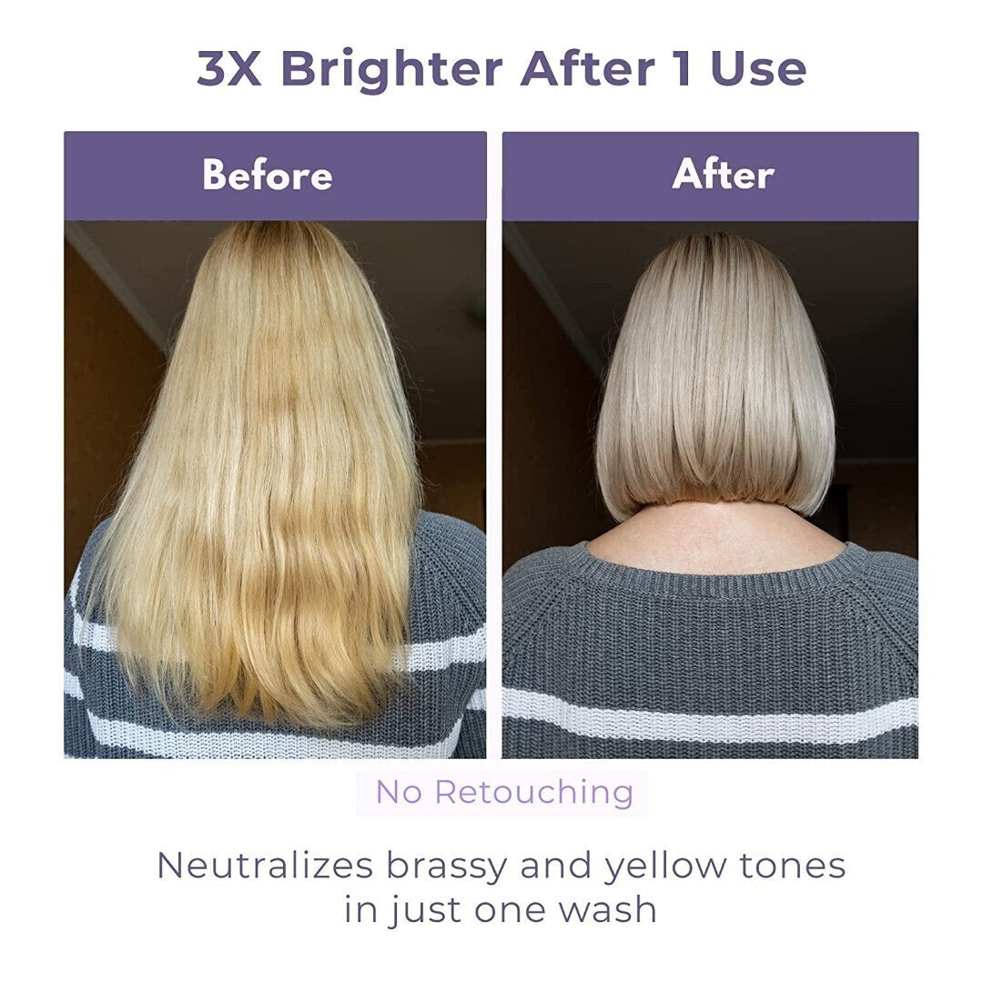 Purple Shampoo for Blonde Hair - 16 fl oz Sulfate & Paraben Free