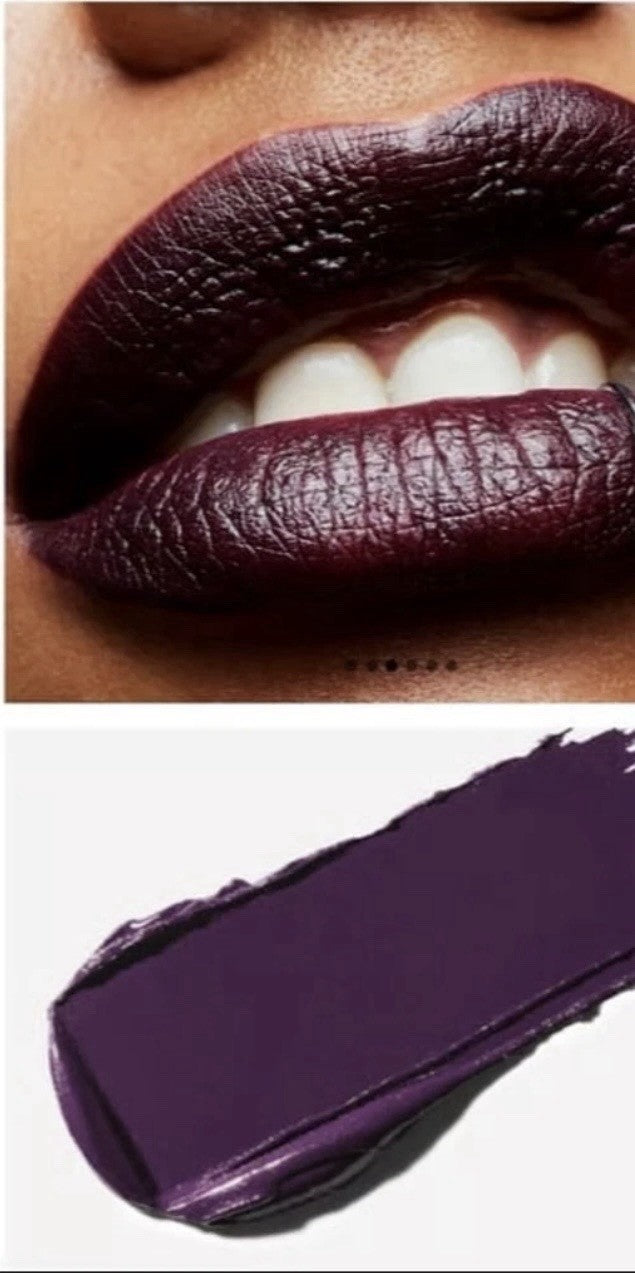MAC Satin Lipstick Shade Cyber - Long-lasting Lip Color for Bold Looks