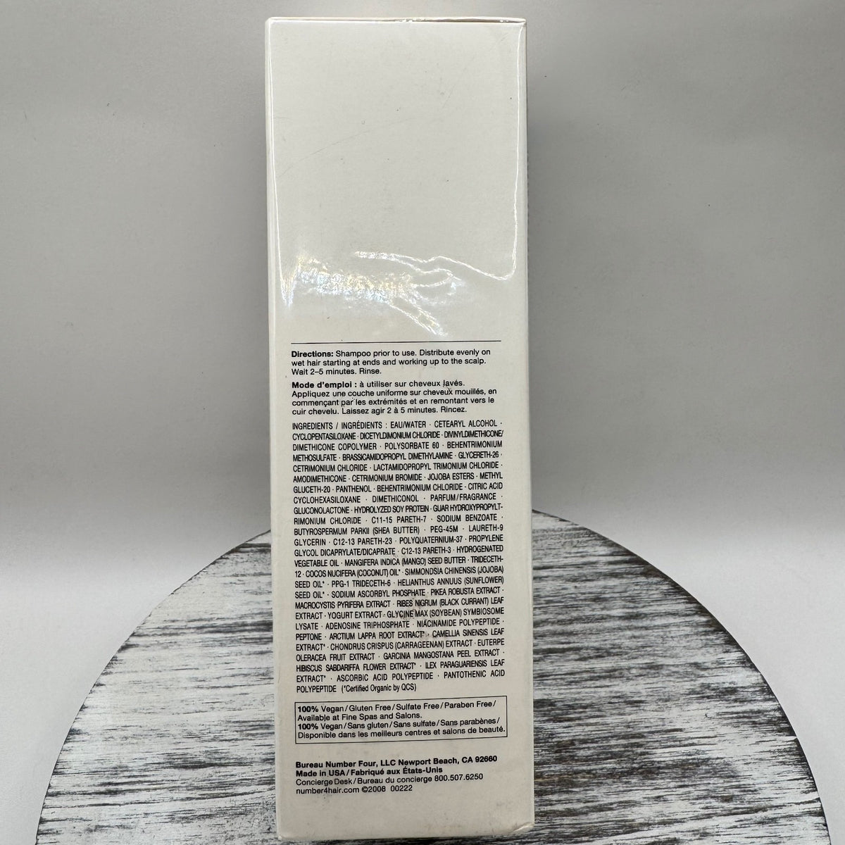 N.4 Reconstructing Hair Masque - 5.1 oz Hair Treatment for Damaged Hair