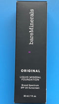 BareMinerals Liquid Mineral Foundation SPF 20 Light Beige 1 oz - Flawless Face Makeup