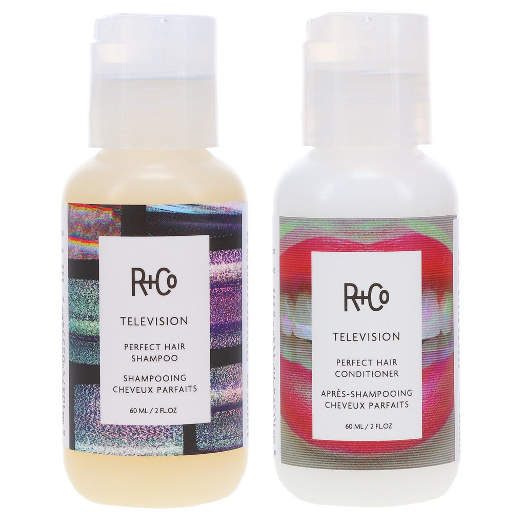 Hair Care Set - Shampoo & Conditioner for Healthy, Shiny Hair - 2 oz Each