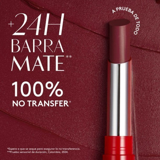 Matte Lipstick 24H Transfer-Proof Full-Color Lip Makeup - Soft & Comfortable Finish