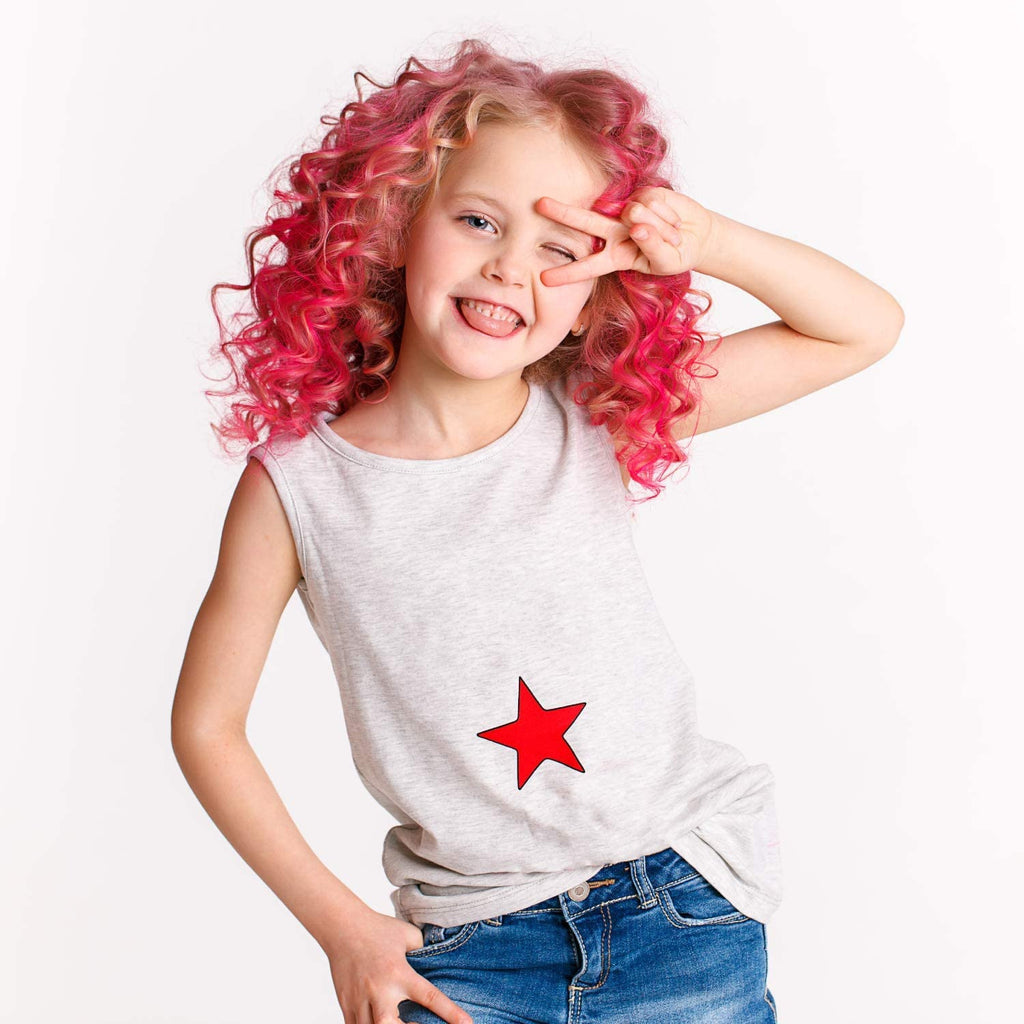Kids Hair Chalk Set - 10 Washable Vibrant Temporary Hair Color Pens for Girls & Teens