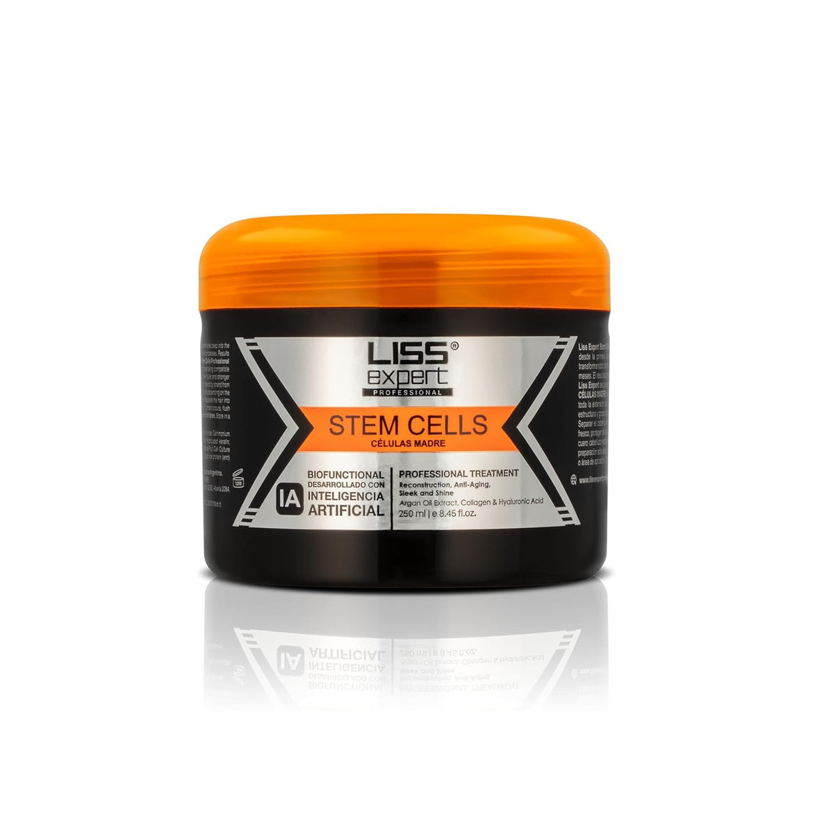 Keratin Hair Smoothing Treatment with Argan Oil & Plant Stem Cells - Long-Lasting Frizz Control