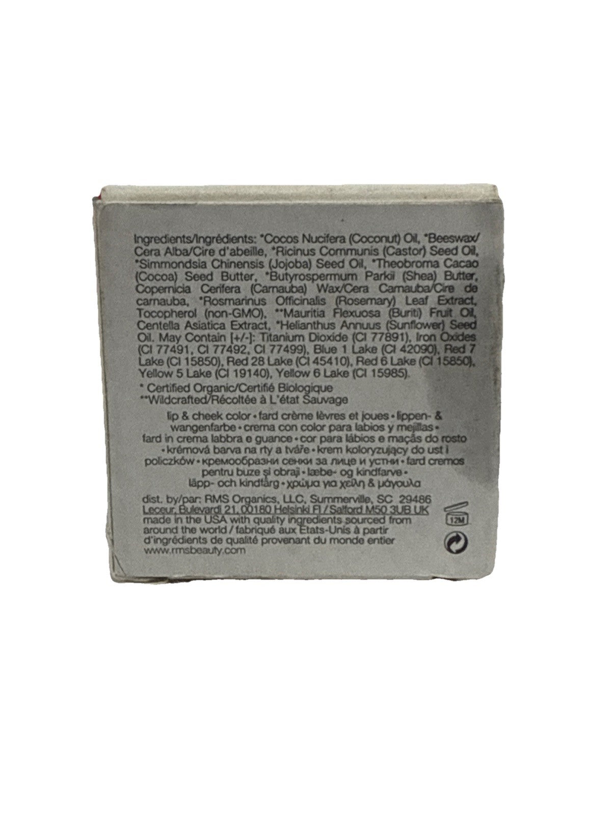 Lip2Cheek Cream Blush in Spell by RMS Beauty 0.17 oz