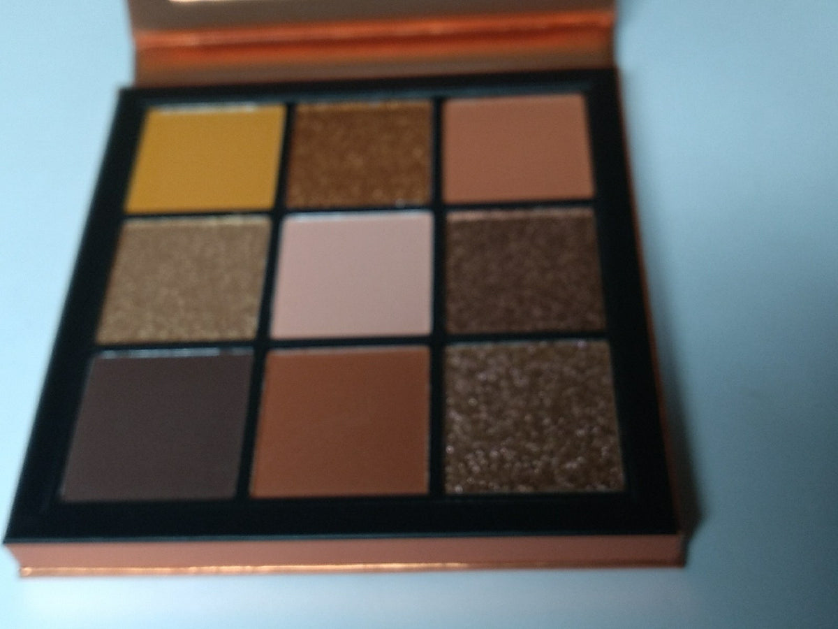 Eyeshadow Palette 9-Color Topaz Obsession for Eye Makeup