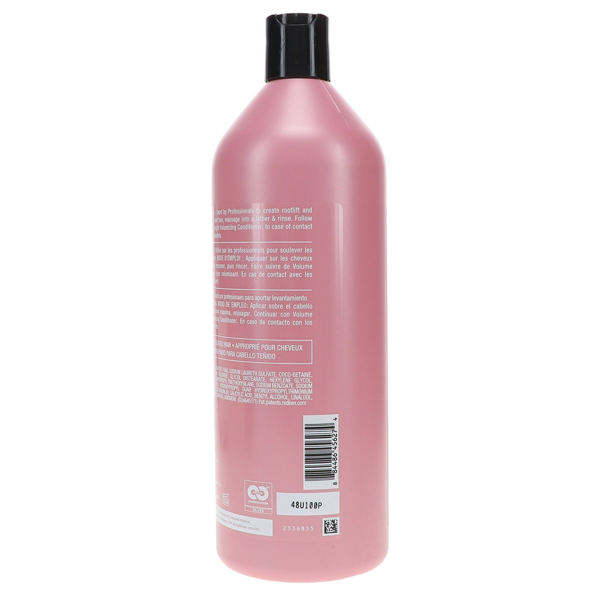 Redken Volume Injection Shampoo 33.8 oz - Boosts Fine Hair, Adds Body & Shine