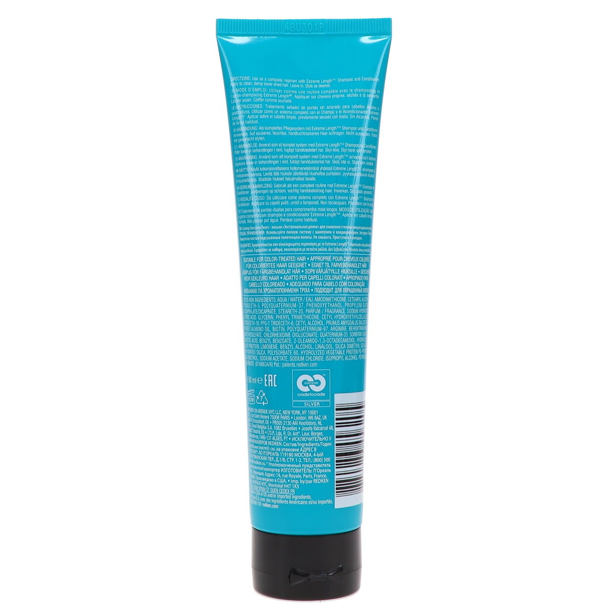 Redken Extreme Length Leave-In Treatment 5.1 oz for Hair Growth & Strength