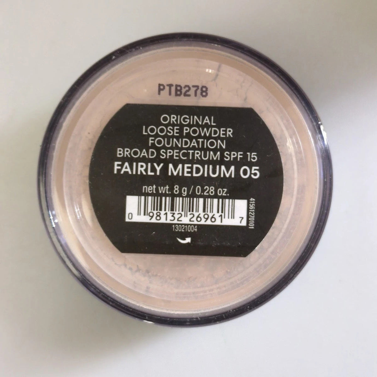 Loose Powder Foundation SPF 15 Fairly Medium-05 Makeup - Natural Finish