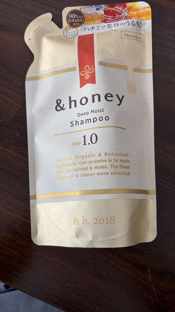 &honey Deep Moist Shampoo & Hair Treatment Refill Set - Moisturizing Hair Care 350mL/350g