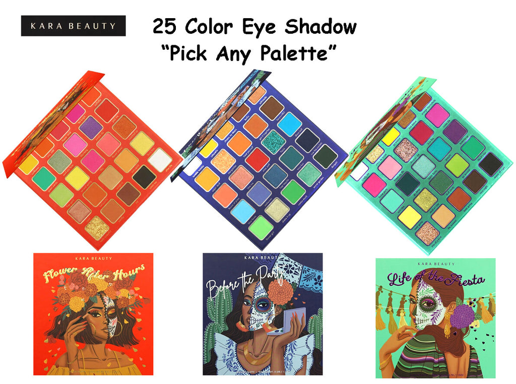 25 Color Matte Shimmer Glitter Eyeshadow Palette - Highly Pigmented Makeup