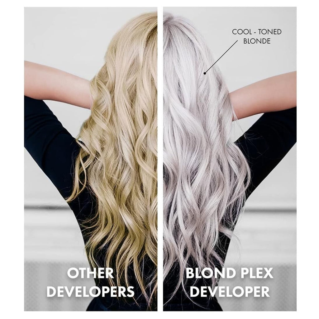 Blond Plex Hair Bleach 33.8oz Pack of 2 - Gentle Lightening for Blonde Hair