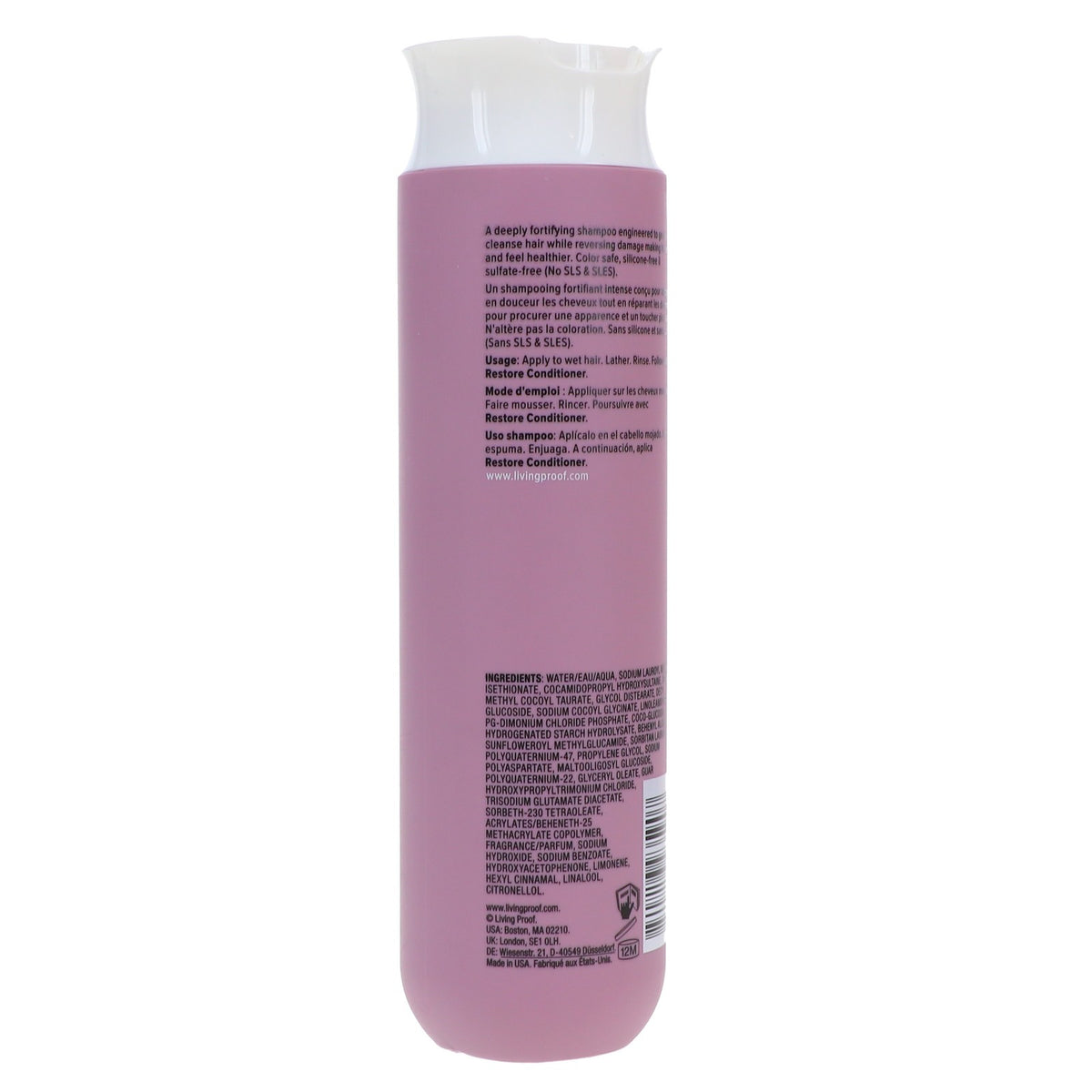 Living Proof Restore Shampoo 8 oz for Damaged Hair - Hydrating & Volumizing