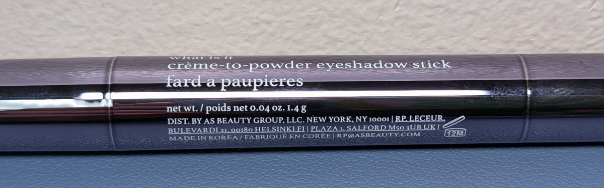 Julep Waterproof Crease-Proof Taupe Shimmer Eyeshadow Stick 0.04oz