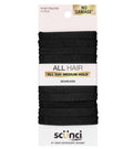 6 Pack Pastel Hosiery Ponytail Holders - Soft Stretchy Hair Elastics for All-Day Comfort