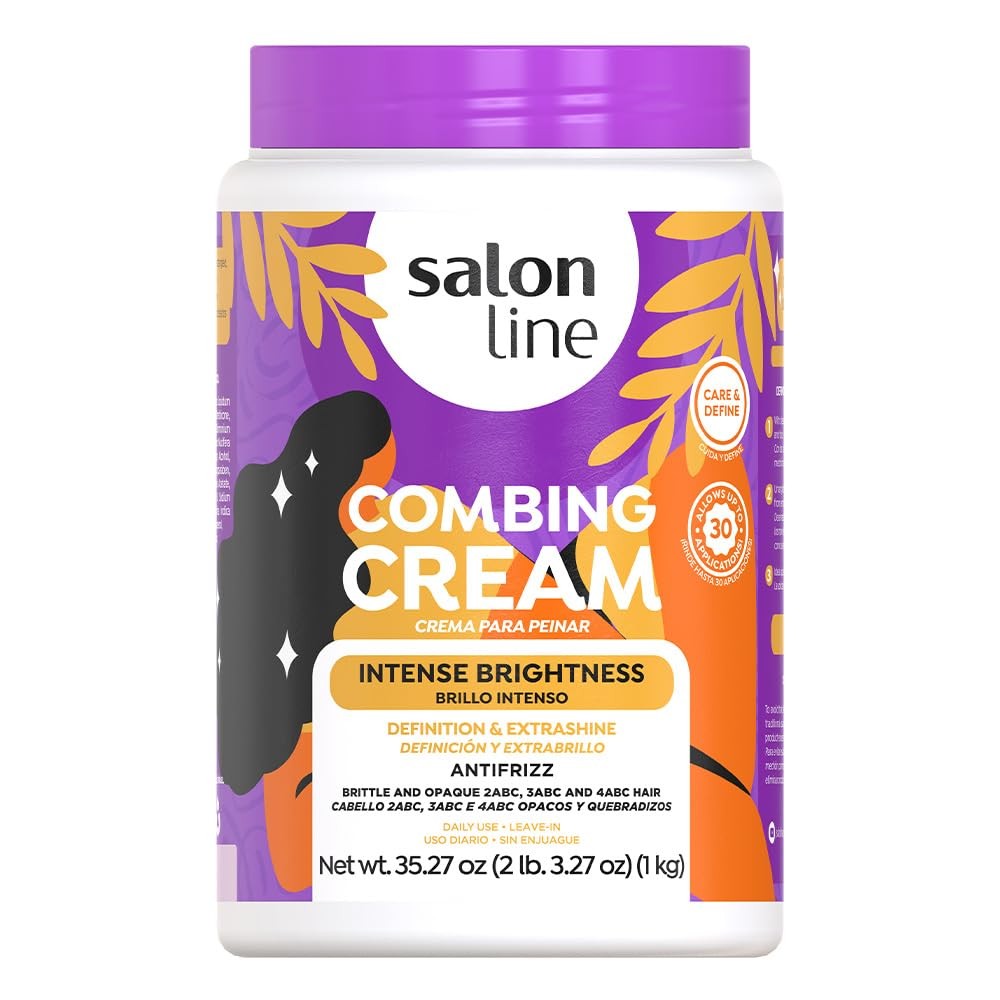 Maximum Shine Leave-In Hair Cream for Curly & Coily Hair - 35.27 Fl Oz