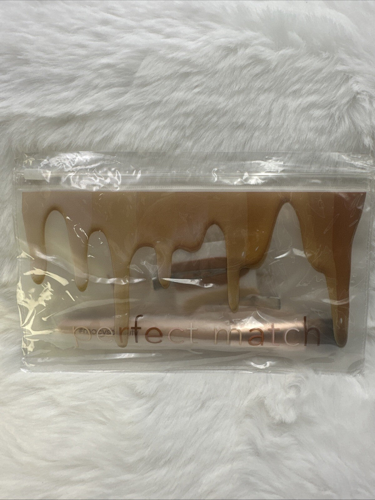 Makeup Brush & Hair Clips Gift Set with Bag - 3 Pieces