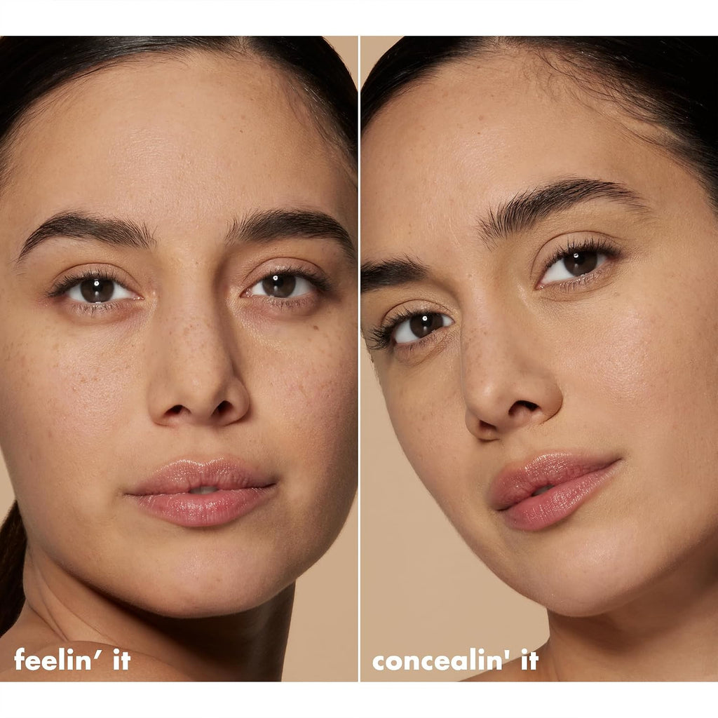 Hydrating Full Coverage Concealer Light Beige - Long-Lasting, Crease-Resistant