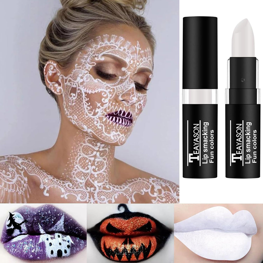 Long-Lasting Matte Lipstick with Gothic & Halloween Colors - Non-Stick Lip Gloss