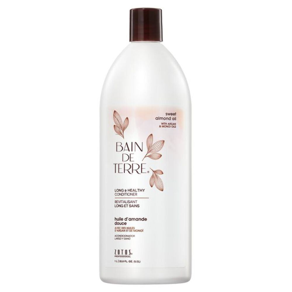 Long & Healthy Hair Conditioner with Almond & Argan Oil - 33.8 oz