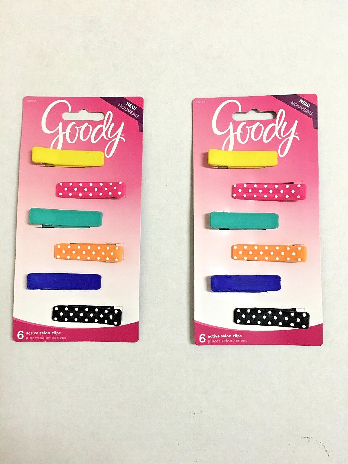 12-Pack Hair Clips No Slip Grip Active Salon Clips for Hair Styling