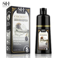 Herbal Hair Dye Shampoo for Gray Hair Darkening & Hair Loss Repair - 500ml