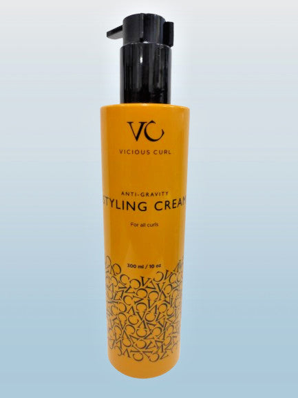 Anti-Gravity Curl Styling Cream for All Curl Types - 10 OZ Pack of 3