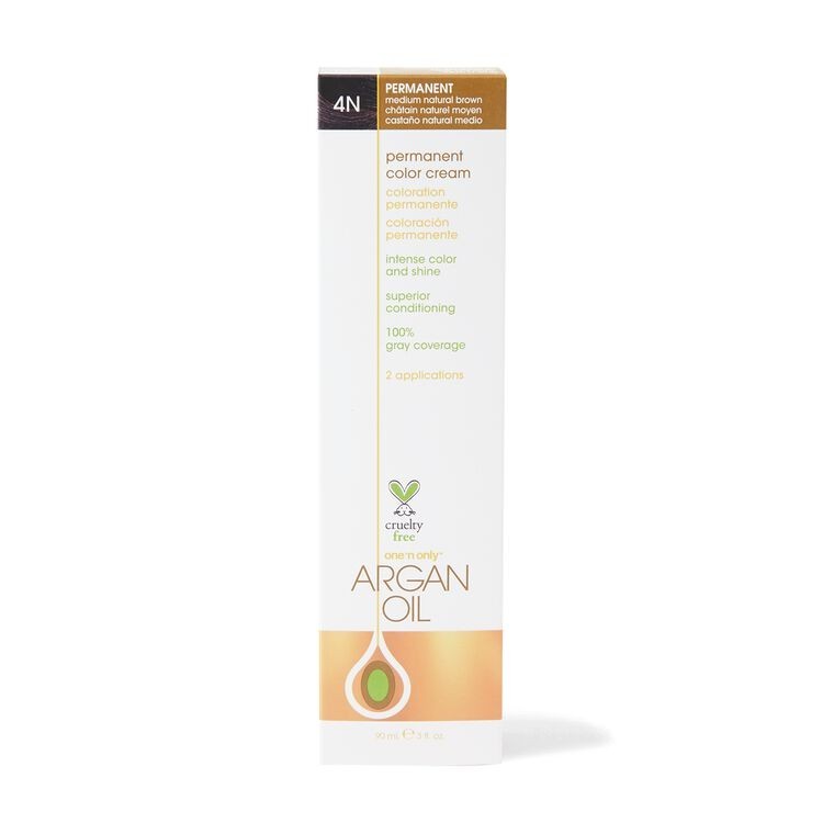 Argan Oil Permanent Hair Color Cream - Assorted Shades, Long-Lasting & Gentle