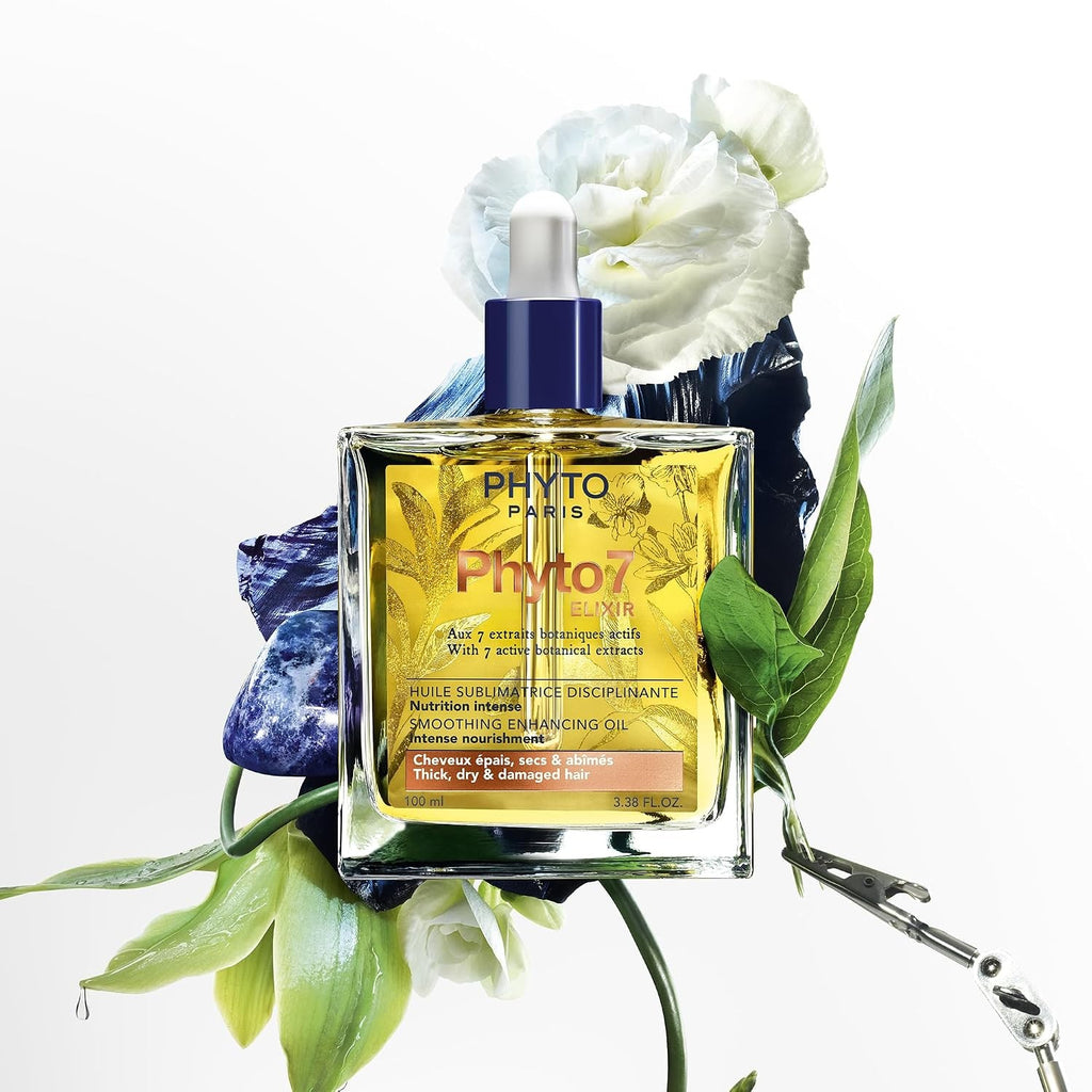 Disciplining Hair Oil for Thick Damaged Dry Hair - Nourishing Botanical Formula, 100ml