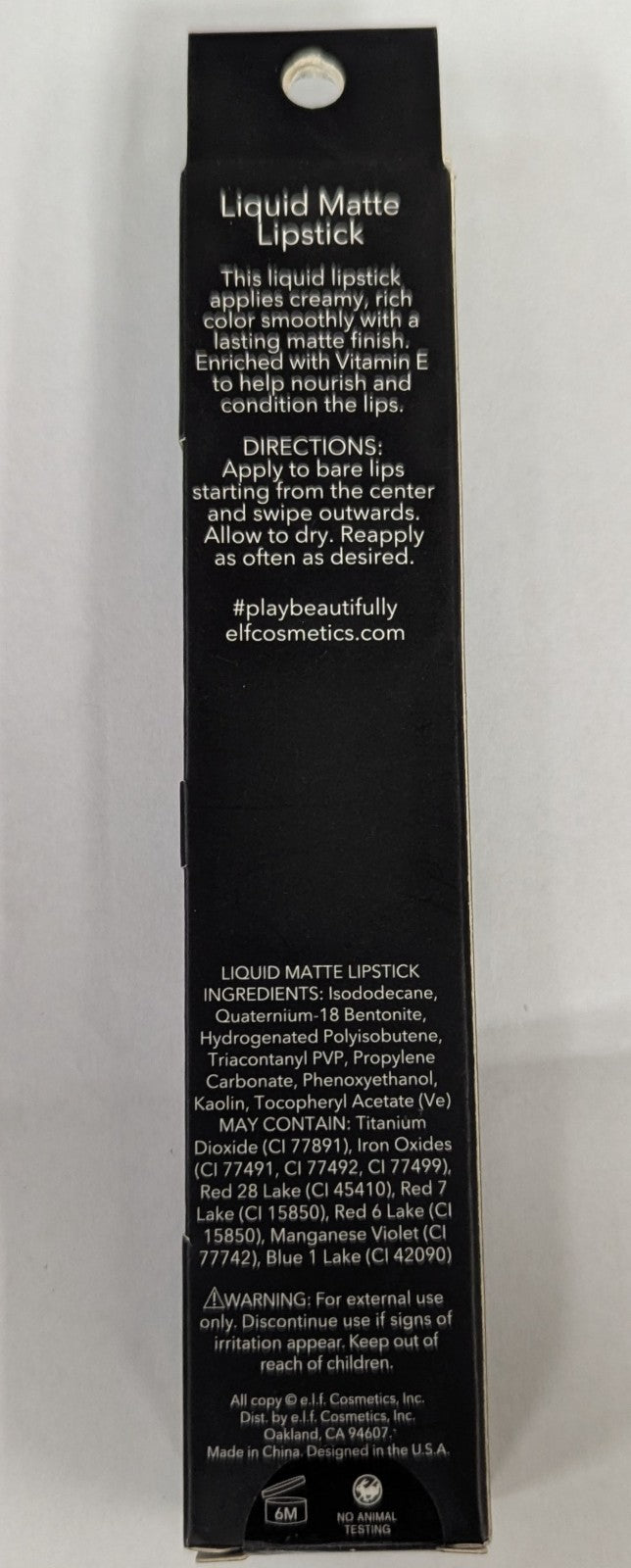 Elf Liquid Matte Lipstick 0.10 fl oz Blushing Rose 81168