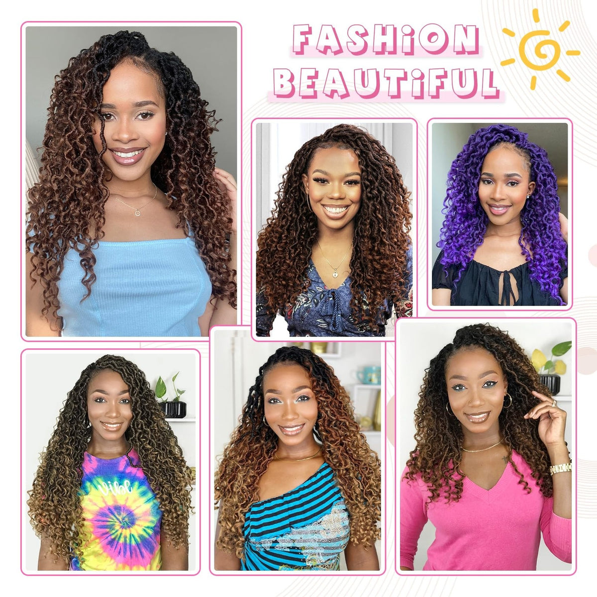 Fulcrum Goddess Locs Crochet Hair 18 Inch Faux Locs for Black Women