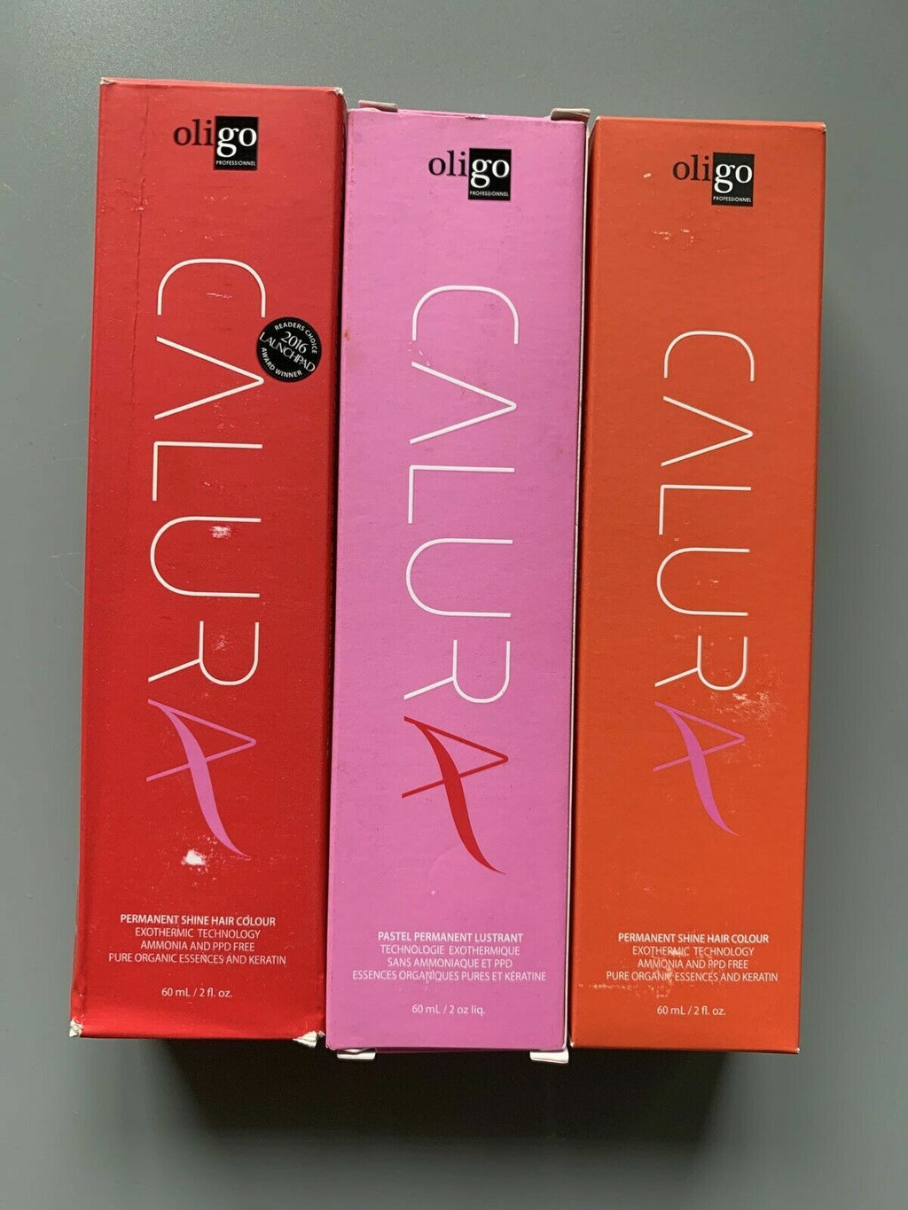 Oligo Calura Permanent Hair Color - Ammonia & PPD Free, 2 oz