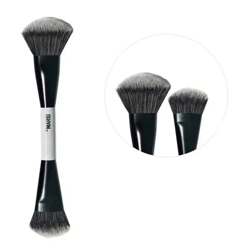 Dual-Ended Foundation & Face Makeup Brush for Cosmetics Application