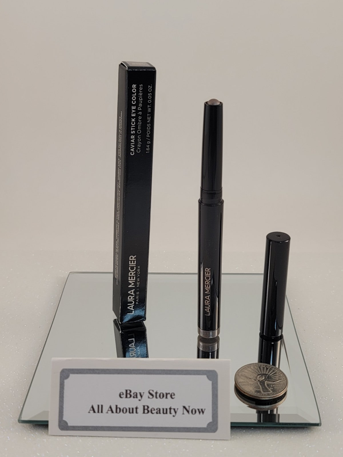 Long-Wear Eyeshadow Stick in Smoky Quartz - Creamy, Waterproof, 0.05 oz