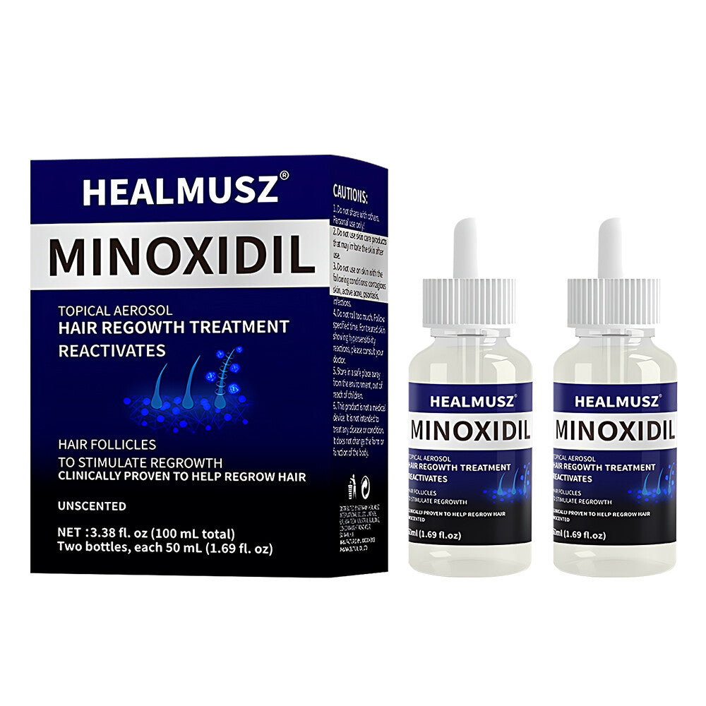 Men's Hair Regrowth Treatment with Minoxidil 5% - 4 Pack, 4 Month Supply