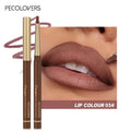 Matte 6-Color Lip Liner Pencil Set Bevel Design for Lip Contour and Nude Looks
