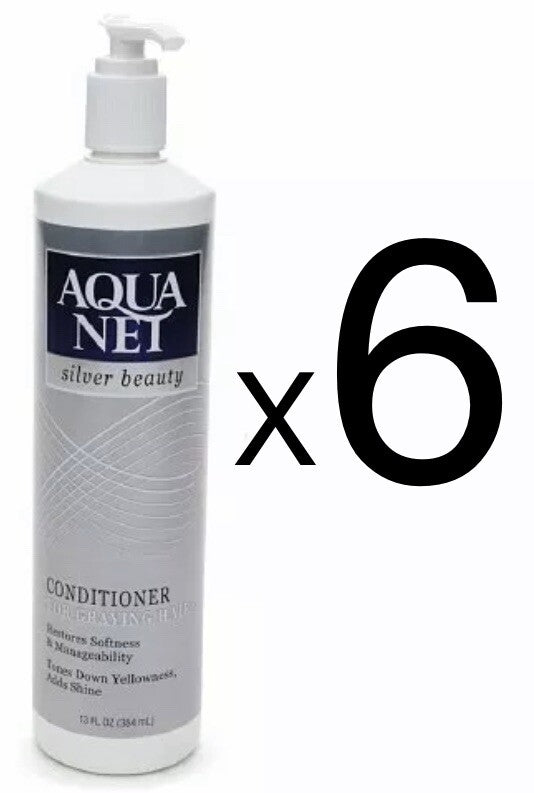 Silver Hair Conditioner for Gray Hair 13 oz - Pack of 6