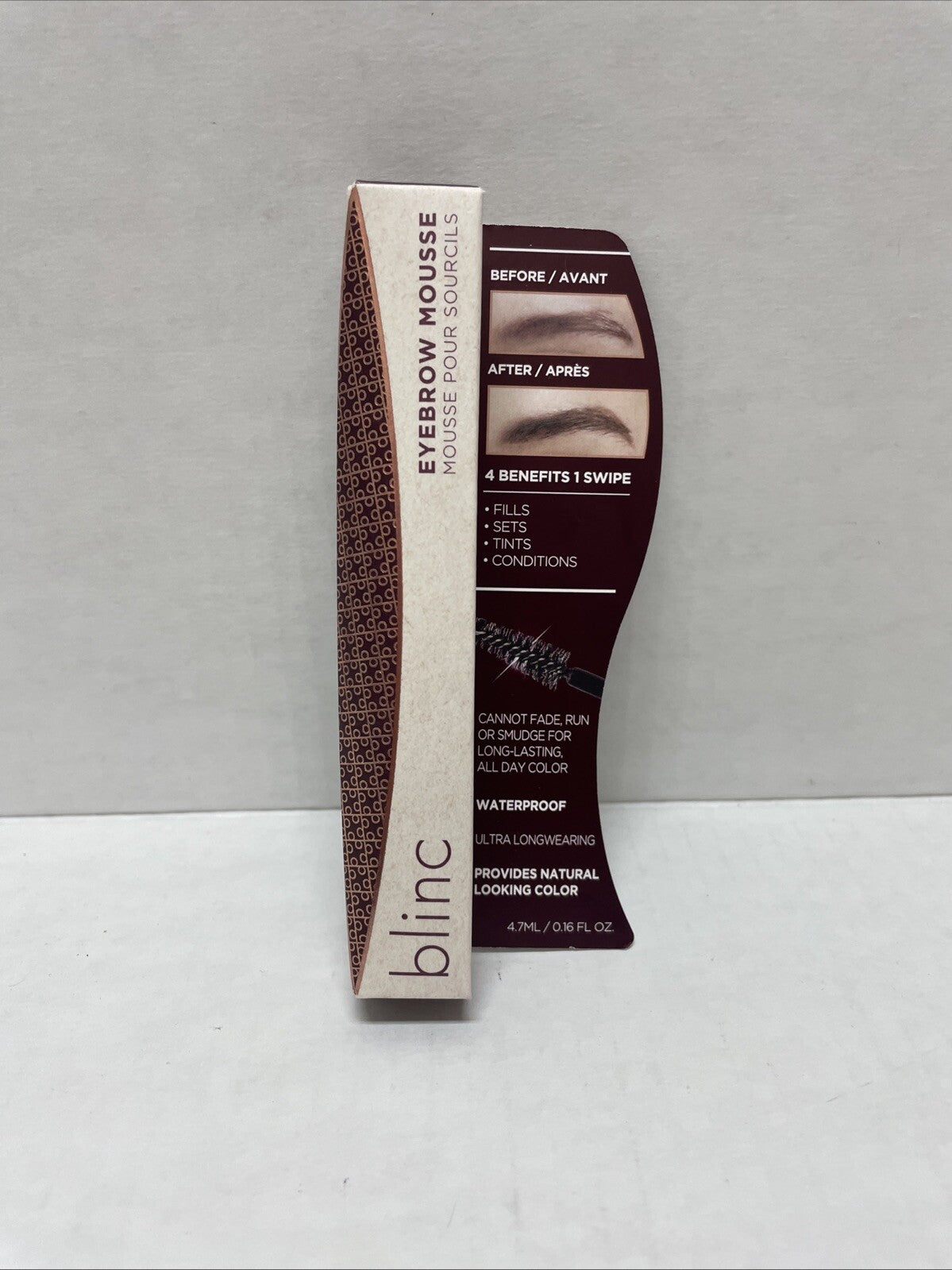 Eyebrow Mousse Dark Brunette - Long-Lasting Eyebrow Color & Definition