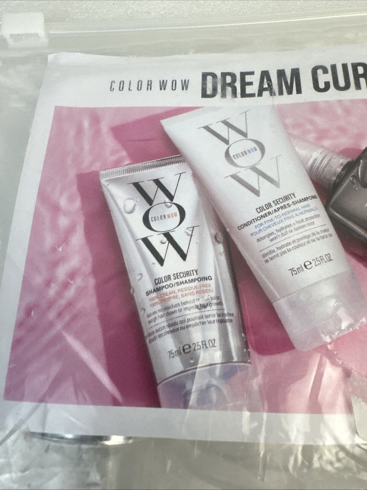 Travel Hair Care Set - Shampoo Conditioner & Hair Spray for Smooth Hair