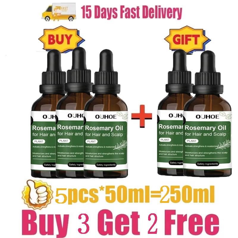 Hair Growth Oil for Hair Loss & Regrowth - Nourishing Rosemary Treatment 50ml