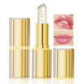 Color Changing Lipstick with Vitamin E & Gold Flakes - Long Lasting Nourishing Balm