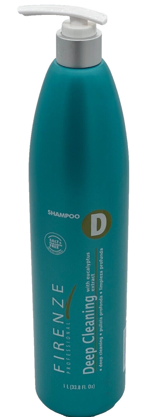 Deep Cleaning Shampoo with Eucalyptus Extract - 33.8 oz Professional Hair Care