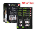 Black Hair Dye Shampoo 100PCS Natural Herbal Fast Instant 3-in-1 Hair Color