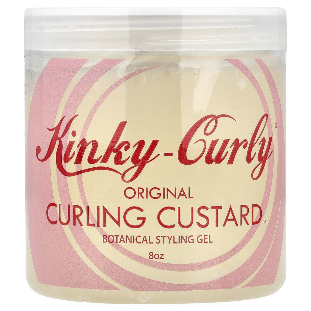 Natural Curling Gel for Frizz Control & Shine - 8 oz All-Natural Styling Product