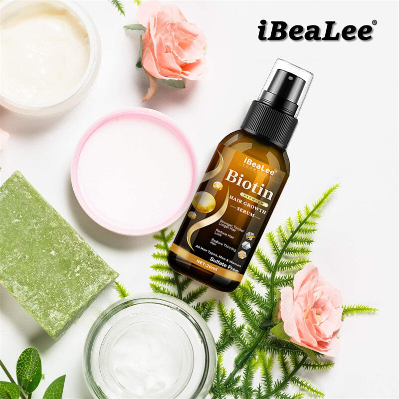 Biotin Hair Growth Serum & Spray for Thicker Hair - All Quantities
