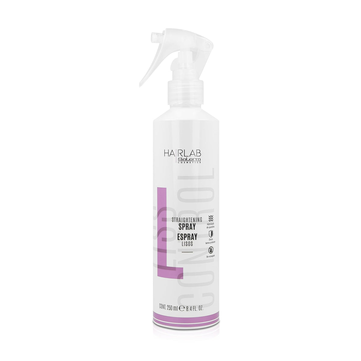 Hair Straightening Spray with Keratin - Heat Protectant & Frizz Control - 8.45 Fl Oz