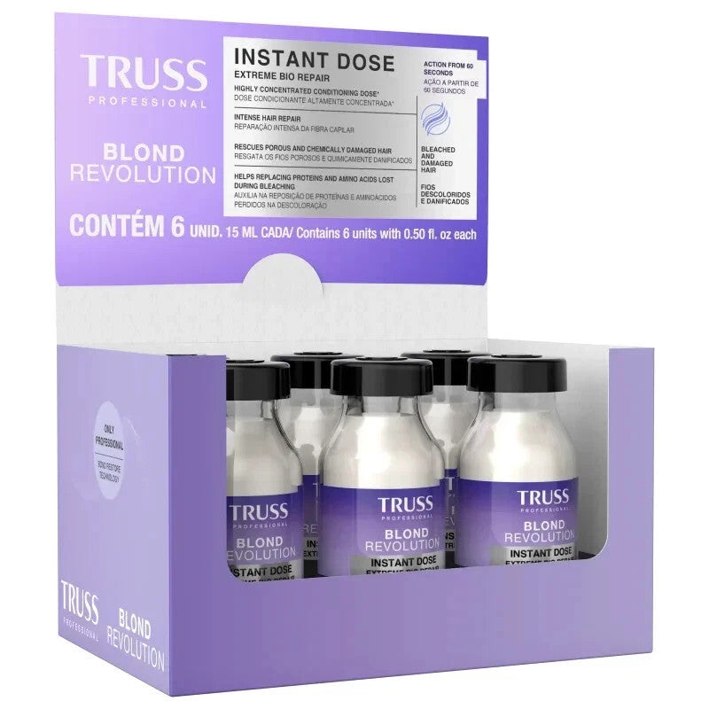 Blond Hair Repair Treatment with Deep Hydration - 6 Doses