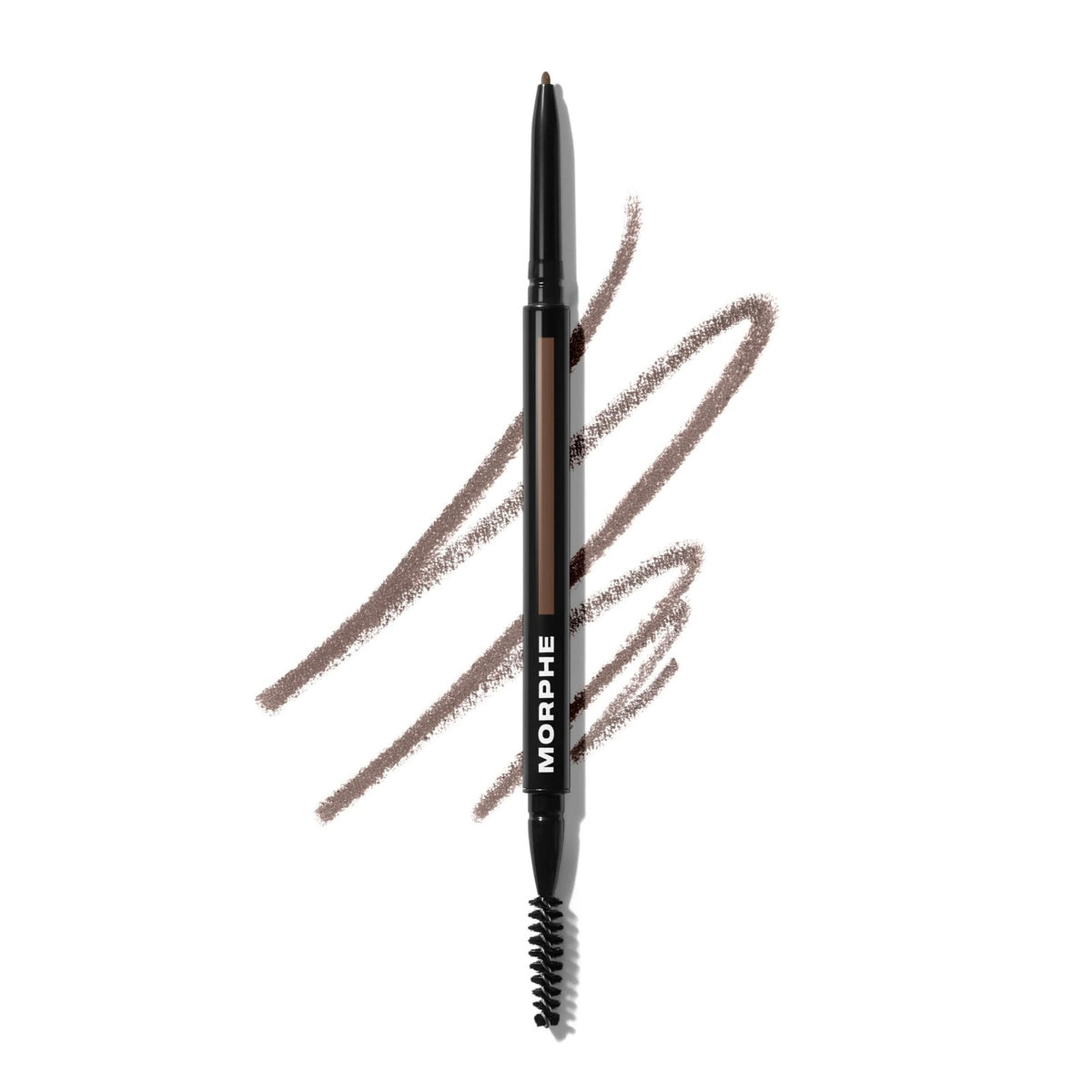 Morphe Micro Dual Eyebrow Pencil - Long-Wear, Precise, Chocolate Mousse