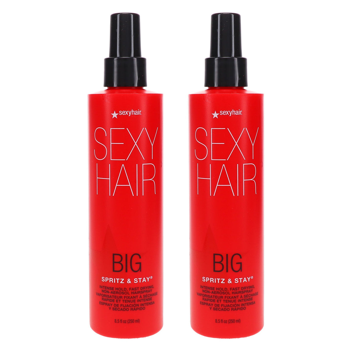 Hair Spray Duo - Strong Hold, Humidity-Resistant, Volume & Shine, 8.5 oz Each